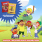 SMACKIN x Backyard Sports - 2 limited availability Flavors & 1 Collectible Card - 10 resealable 4 oz bags  44 single-serve 1.5oz bags (54 Pack Bucket)
