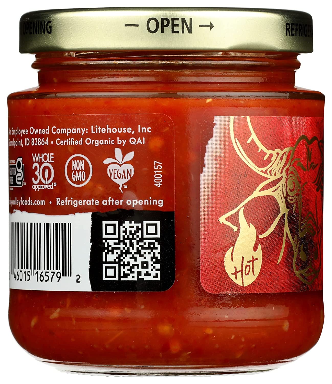 Sky Valley Sambal Oelek Chili Paste - Red Chili Paste, Made With Red Jalapenos & Garlic, Gluten Free, Vegan, Keto, Whole 30, Usd