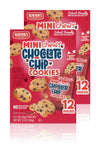 Bentons Mini Cookie Snack Packs (2 Boxes, Chewy Chocolate Chip)