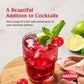 Haddar Red Maraschino Cherries - Sweet & Vibrant Cocktail Garnish, 12.6 oz, 1 Pack