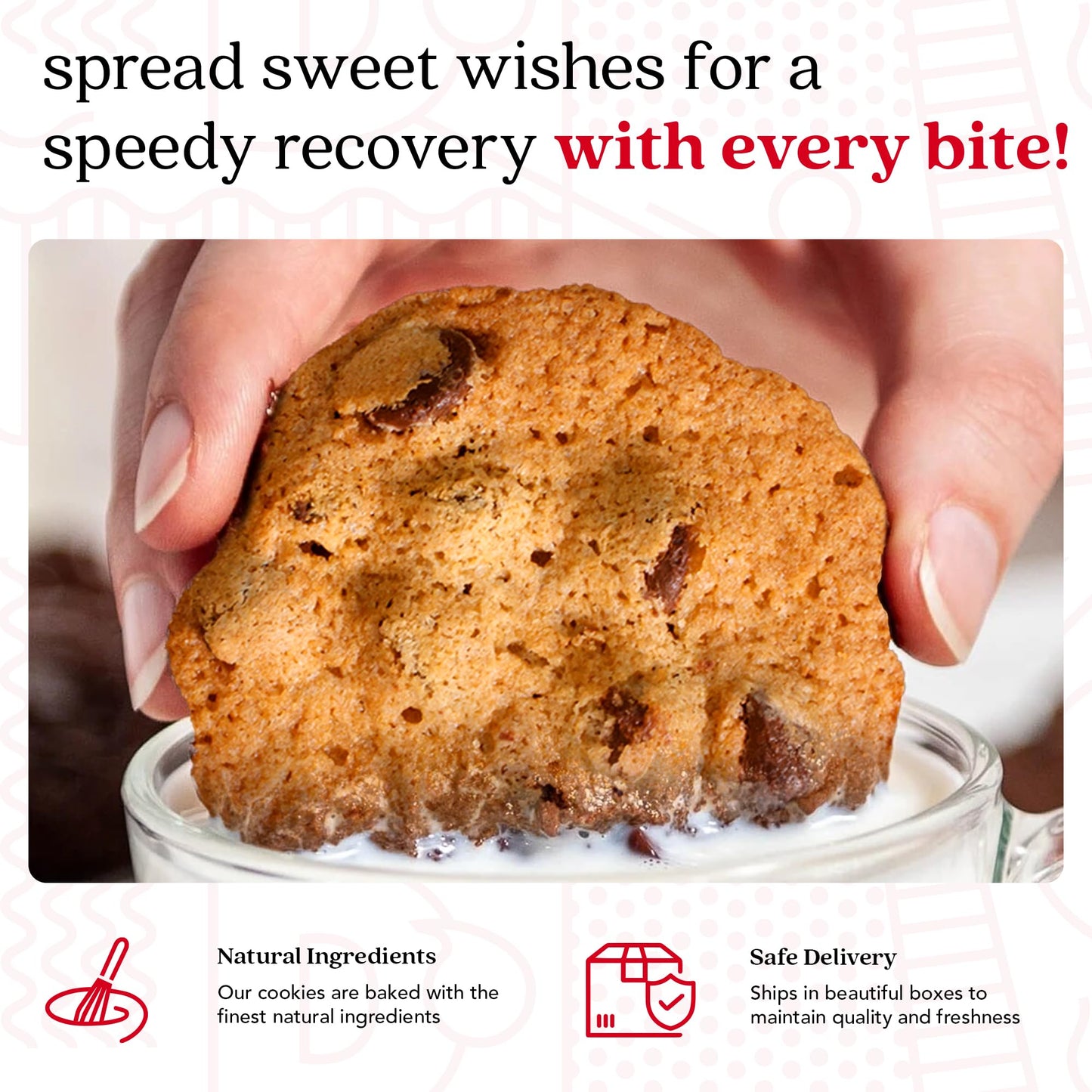 Davids Cookies Get Well Soon Cookie Gift Basket - Gourmet Thin Crispy, Butter Pecan Meltaways, and Choco Chip & Pure Butter Shor