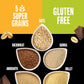 KIND Healthy Grains Energy Bars, Dark Chocolate Chunk, Gluten Free, 5 Ct, 7.1oz