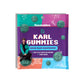 Feastables Mrbeast Karl Gummy Sour Candy - Blue Raspberry - 1.76 Oz Bag (Pack Of 8)