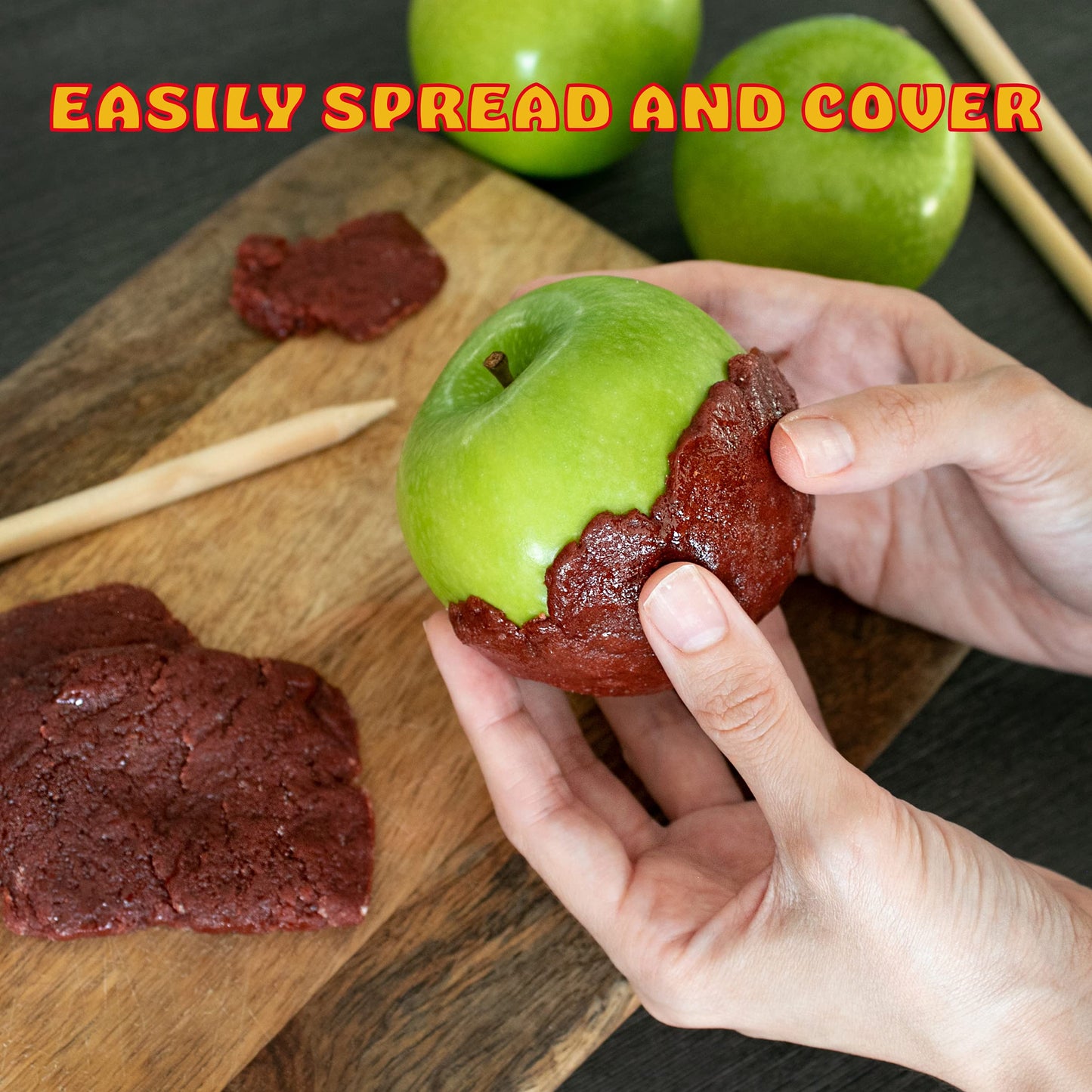 Zumba Pica Forritos - Mango & Tamarind Mix Soft Caramel Paste For Apples - Tamarind Paste To Cover Apples - Tamarindo Mexican Ca