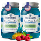 TrueSeaMoss Sea Moss Gel - Made in USA - Wildcrafted Seamoss, Fruits & Jarred Vegetables - Blue Spirulina, Pack of 2 (Labels may