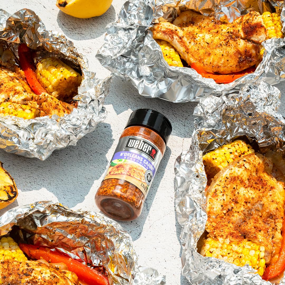 Weber N'Orleans Cajun Seasoning, 5 Ounce Shaker