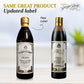 Giusti Balsamic Glaze, Thick Balsamic Vinegar Reduction, 16.9 fl oz, Black