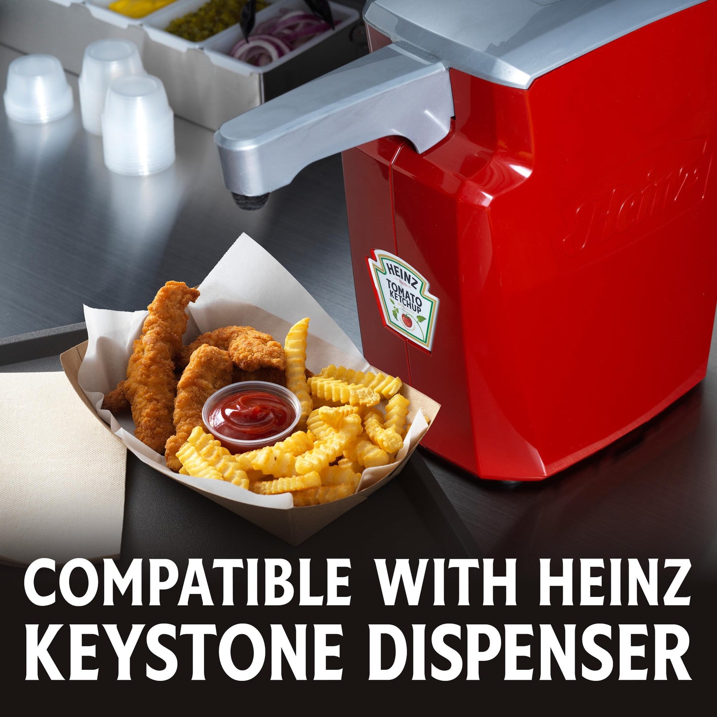 Heinz Ketchup Dispenser Pack (1.5 Gal Bags, Pack Of 2)