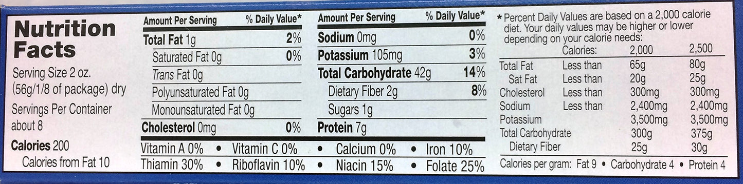 Ronzoni Spaghetti Macaroni 16 Oz. Pack Of 3.