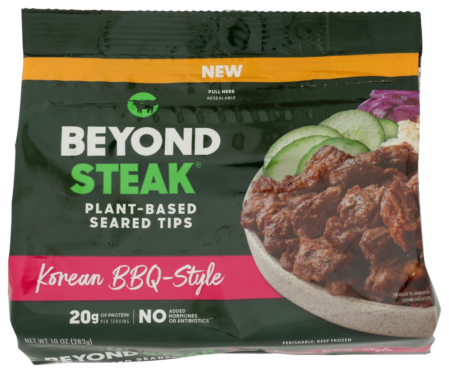 Beyond Steak Plant-Based Seared Tips, Korean BBQ-Style, 10 Ounce