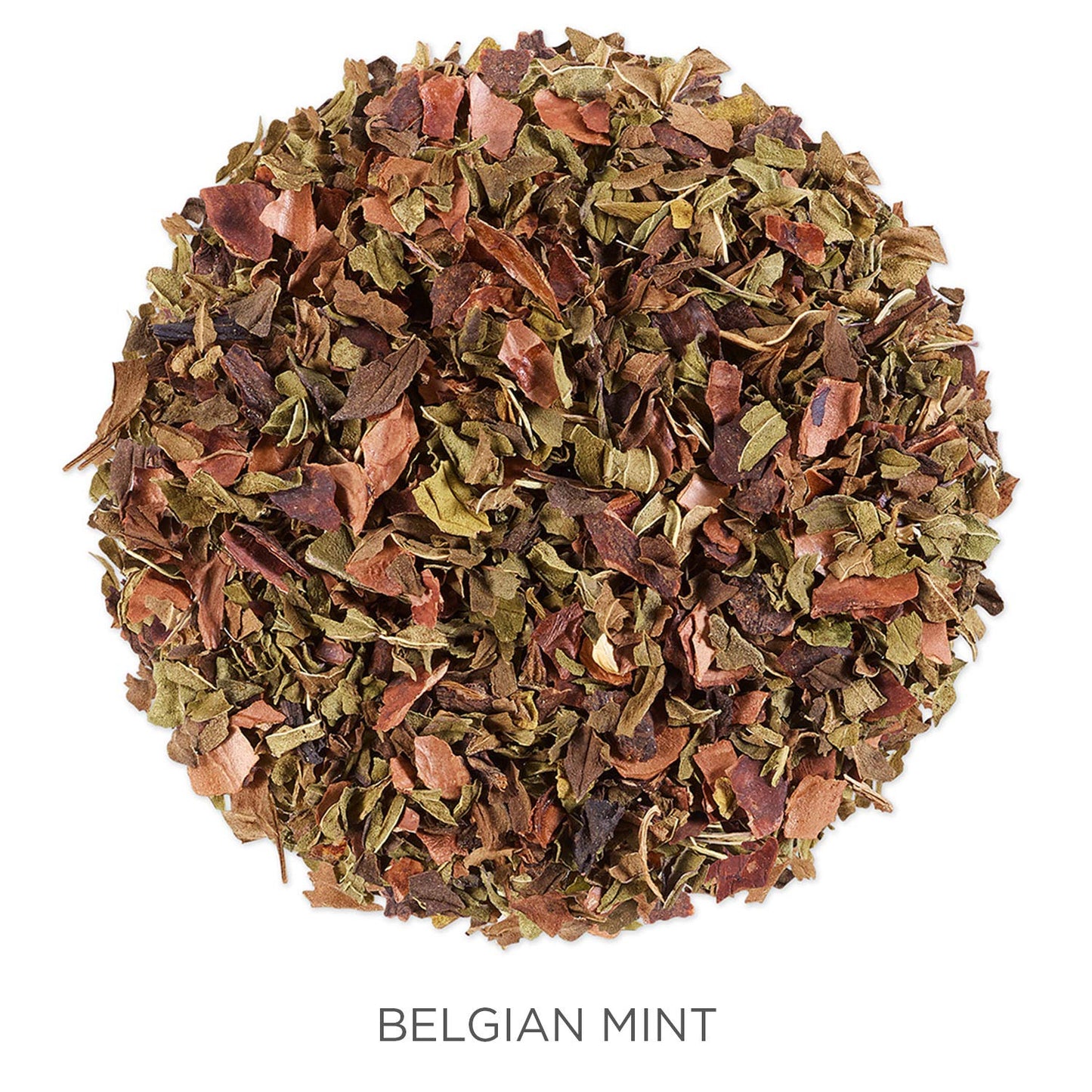 Tea Forte Organic Herbal Tea, Makes 35-50 Cups, 2.12 Ounce Loose Leaf Tea Canister, Belgian Mint