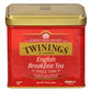 Twinings English Breakfast Loose Tea Tins, 3.53 Ounce Tins (Pack Of 6), Smooth, Flavourful, Robust Black Tea Leaves, Caffeinated, Enjoy Hot Or Iced