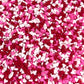 Manvscakes | Valentine sprinkles | Pink and red sprinkles | Jimmies | Cookie sprinkles | Edible sprinkles | Sprinkle mix (3.7 ou