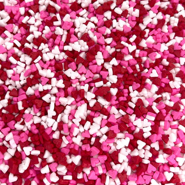 Manvscakes | Valentine sprinkles | Pink and red sprinkles | Jimmies | Cookie sprinkles | Edible sprinkles | Sprinkle mix (3.7 ou