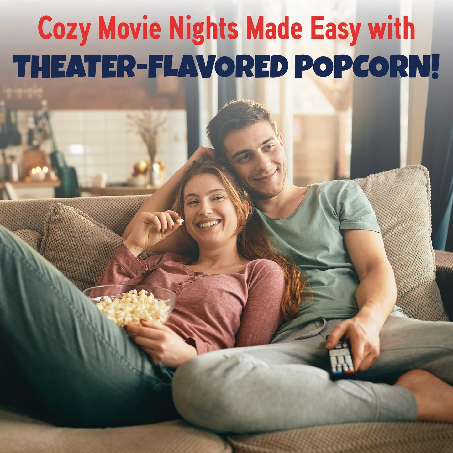 PREMIUM AMERICA Popcorn Kit, 36 Packs, 6oz Popper Kernels, Oil & Seasoning