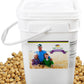 WHEATLAND Garbanzo Beans Chickpeas, 20 lb Bucket, Non-GMO, Lab Tested, 25 Year Shelf Life, Oxy-Pack, Idaho Grown