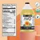 AVO Organic High Oleic Safflower Oil - Non-Stick Cooking, Baking, Frying - 64 Fl Oz (Half Gallon)