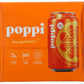 Poppi Prebiotic Soda 4 Pack - 12 Fl Oz, Orange Flavor, Model 0810063710033