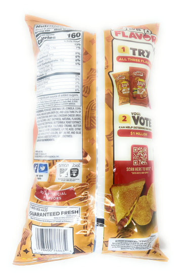 Lay'S Bacon Grilled Cheese Flavored Potato Chips 7.75 Oz 1 Bag