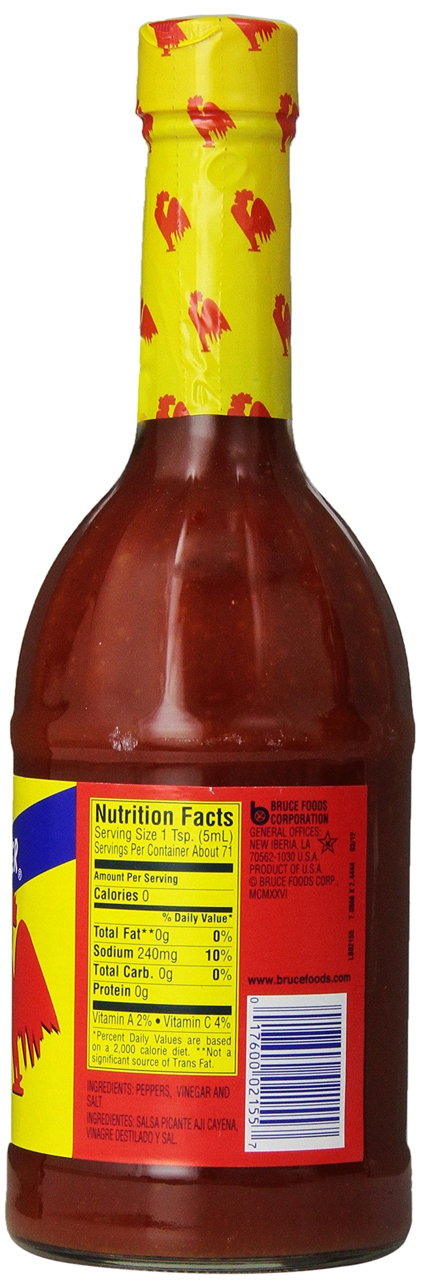 Red Rooster Louisiana Hot Sauce 12 Oz