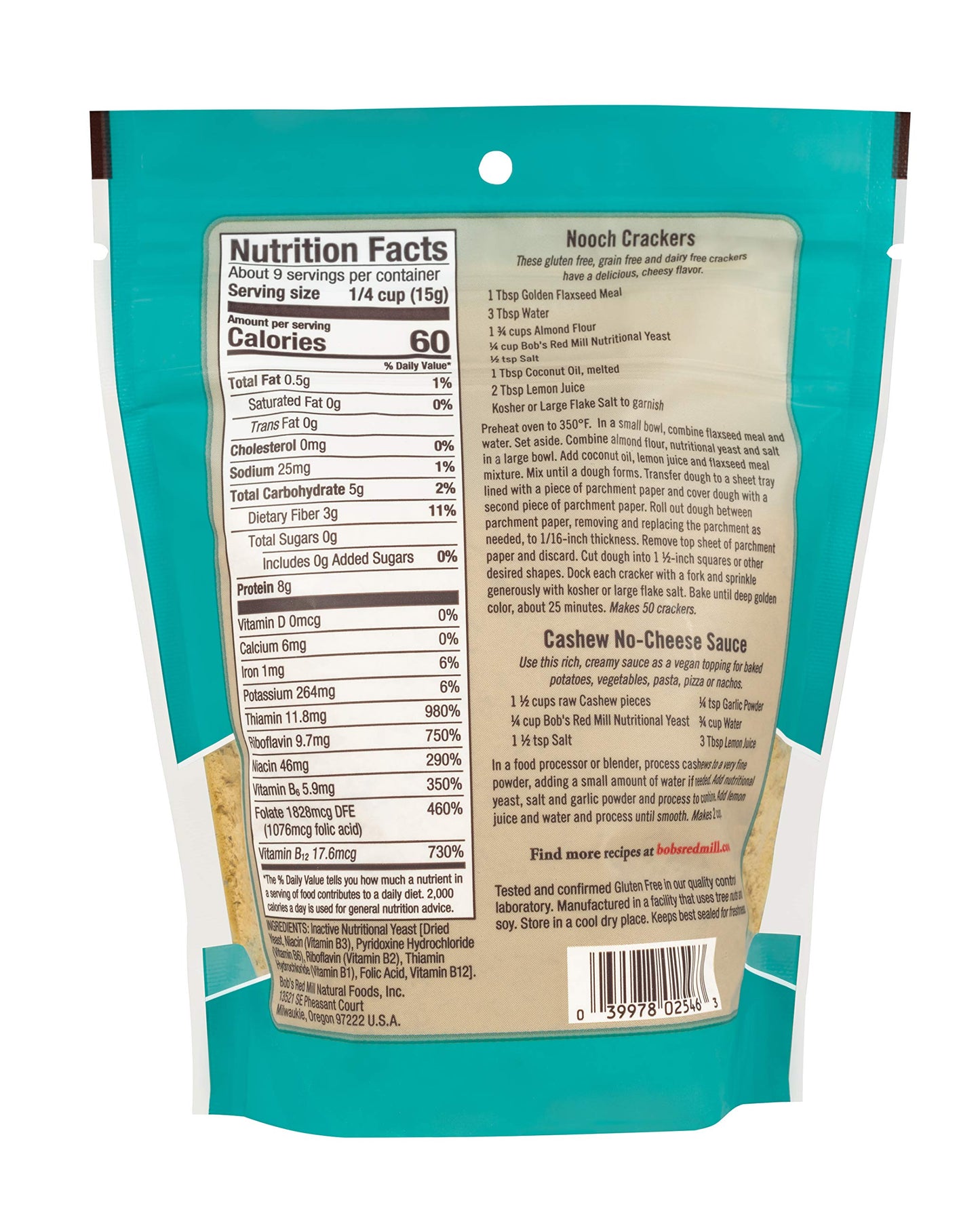 Bobs Red Mill YEAST NUTRITIONAL 5 Ounce