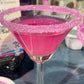 Snowy River Pink Cocktail Salt - 8oz Kosher Beverage Rimmer, Naturally Colored Margarita Rimming Salt