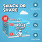 40 Pack Freeze Dried Candy- 10 Pcs Per Bag - Bulk Candy - Resealable Bag For, Kids, Adults, School, Party, Birthday, 5 Delicious