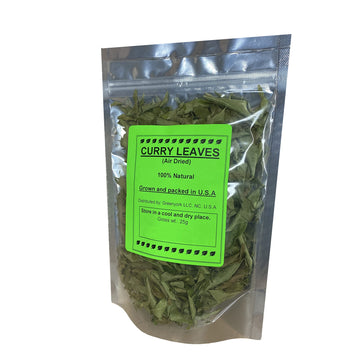 Organic Curry Leaves :: Gluten Free and Naturally Air Dried Herbs:: Fresh Groceries with All Flavors Asian Food::Indian and Mexi
