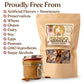 Micheles Granola Almond Butter, Handmade, Whole Grain, Vegan, Gluten-Free & Non-Gmo, 12Oz Resealable Bags, Pack Of 6