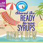 Hypothermias Shaved Ice & Snow Cone Syrup - Gallon (128 Fl. Oz) - Honey Dew - Made With Non-Gmo 100% Pure Cane Sugar, No Corn Sy