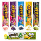 COELO Korean Sweet & Sour Chewing Candy Variety 6Packs (Total 6.8oz) Soft Chewy Gummy Treat Fruity Flavored Assorted (Peach, Gra