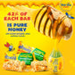 Bon Bee Honey Bunchies All Natural Honey Bar - Natural Breakfast & Nutrition Bars For Healthy Energy & Fuel - Variety Of Delicio