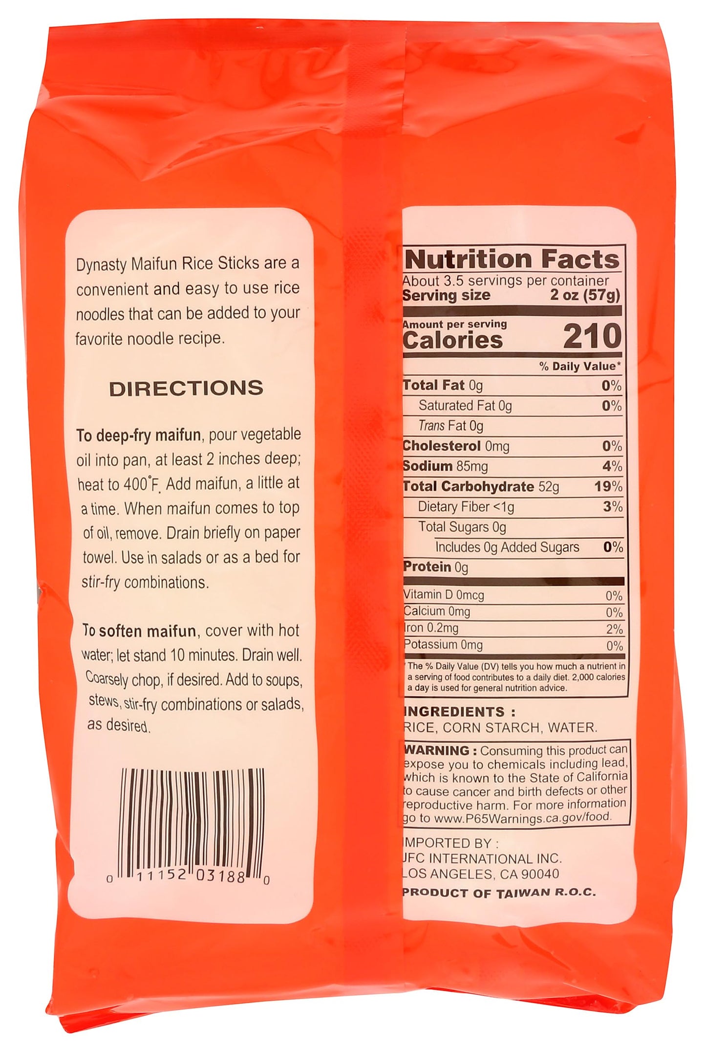 Dynasty Maifan Rice Sticks 6.75 Oz