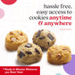 David's Cookies Preformed Frozen Cookie Dough Chocolate Chunk & Peanut Butter 96 count