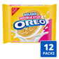 OREO Double Stuf Golden Sandwich Cookies, 12 - 14.03 oz Packs
