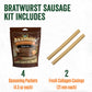 LEM Backwoods Bratwurst Sausage Seasoning Kit, Seasons 20 lbs of Meat, Model 9562, 1 lb 4.8 oz Package