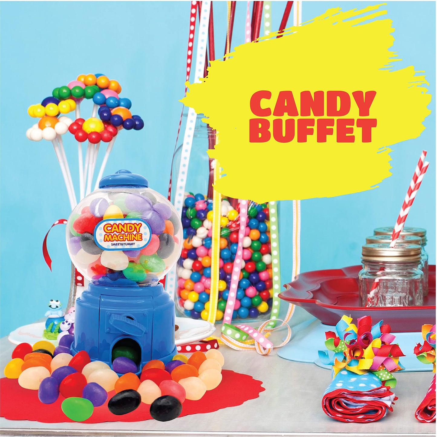 Jelly Beans Candy, Assorted Fruit And Licorice Flavors, Bulk Pack 3 Pounds