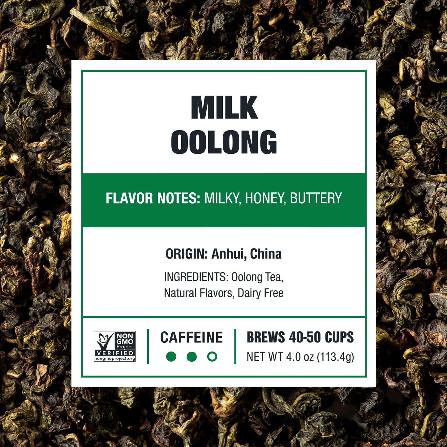 Tiesta Tea - Milk Oolong Tea | Single Origin Premium Loose Leaf Oolong Tea From China | Medium Caffeinated | Make Hot Or Iced Te