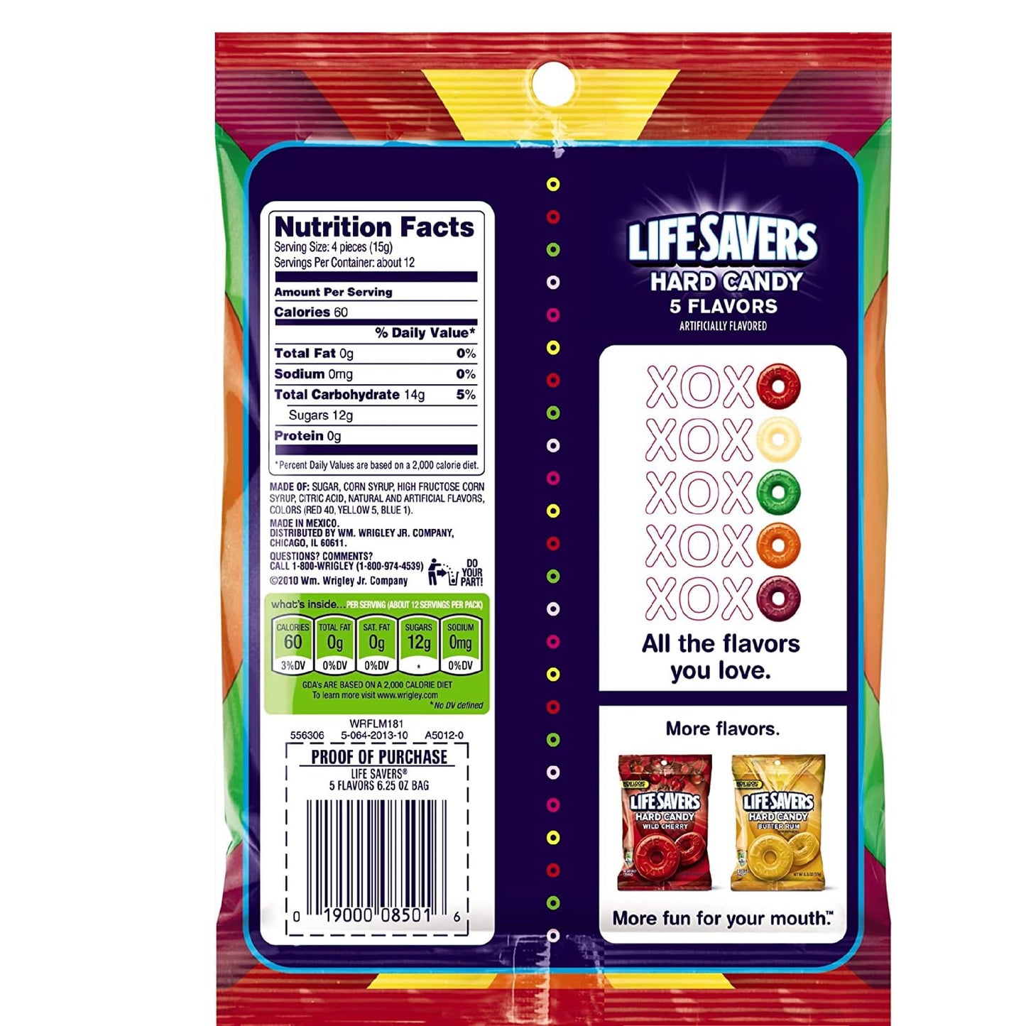 Lifesavers 5 Flavors Hard Candies