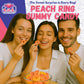 Peach Ring Gummies 8 oz Bag - Fruity Gummy Candy - Fresh, Soft & Chewy - Party, Snack, Candy Buffet - by RUS Candy Company (Peac