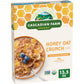 Cascadian Farm Organic Honey Crunch Oat Cereal, 13.5 oz, Pack of 1