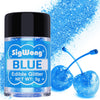 Blue Edible Glitter - 5g Food Grade Cake Decorating Shimmering Glitter, Edible Sprinkle Luster Dust for Drinks, Chocolates, Fond