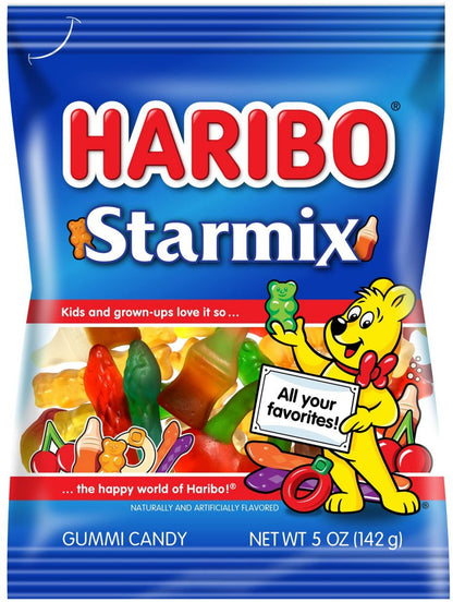 HARIBO Gummi Candy, Starmix, 4.5 lb. Bag
