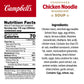 Campbells Condensed Family Size Chicken Noodle Soup  22.4 oz. Can