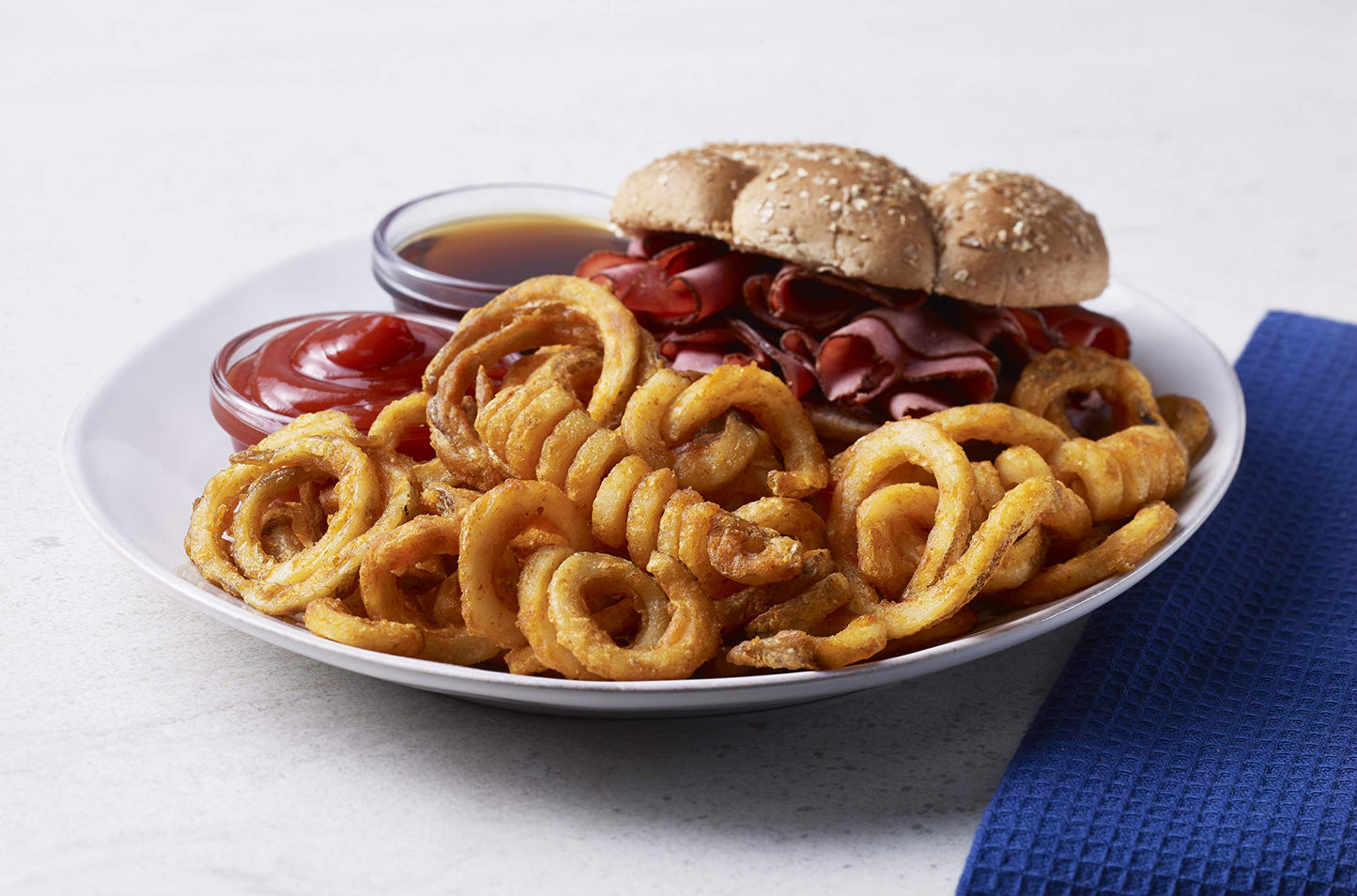 Arbys Seasoned Curly Fries, 22 oz (Frozen)