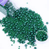 Cobakey Dark Green Sprinkles For Cake Decorations 3.52 Ounce Edible Pearl Sugar Sprinkles For Cupcake Toppers Wedding Party Vale