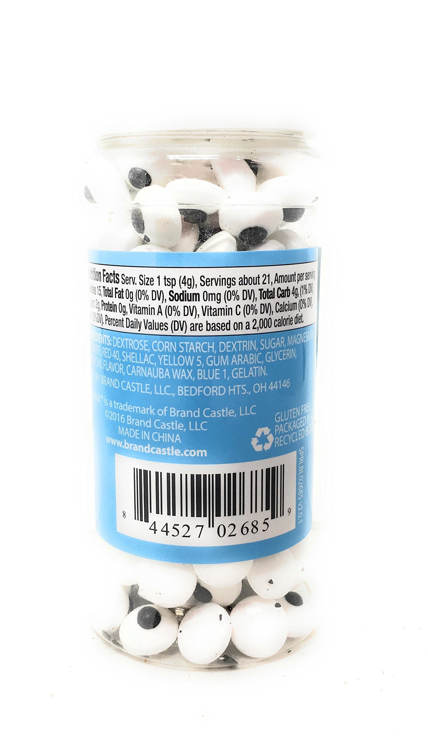 Festival Candy Eyes Treat Toppers, 2.9 Ounce