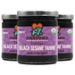 Dastony Organic Raw Black Sesame Butter, Vegan, Non-GMO, Gluten-Free, 8 oz (Pack of 3)