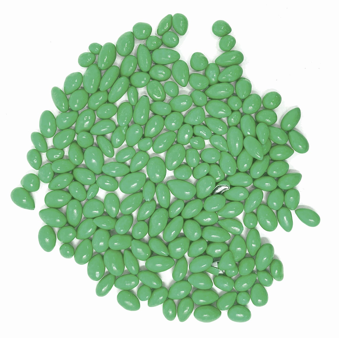 Sunflower Food Company Green Chocolate Covered Sunflower Seeds - Bulk Green Candy, Cupcake and Ice Cream Decorations 1 LB