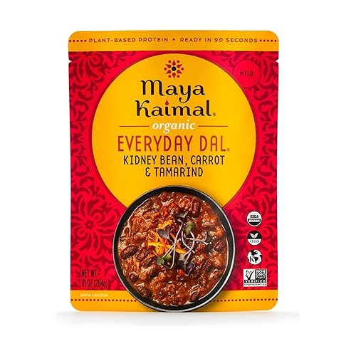 MAYA KAIMAL Organic Kidney Beans carrots & Tamarind Everyday Dal 10 OZ
